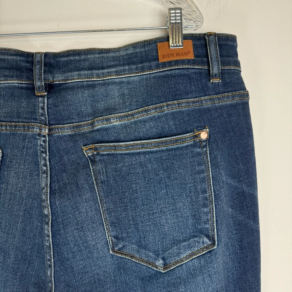 Judy Blue Skinny Fit Jeans Sz 20W Dark Wash Stretch